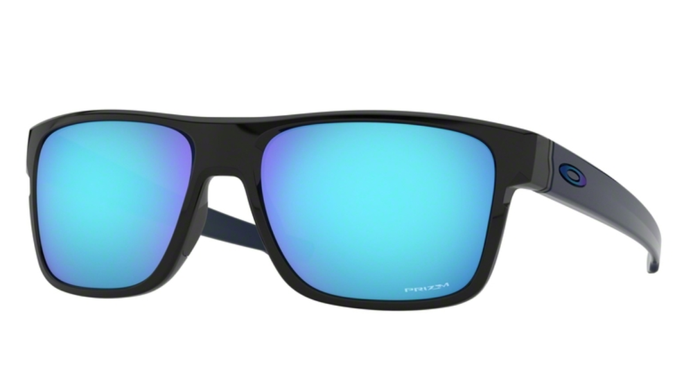 Oakley Sunglasses CROSSRANGE Polished Black/Prizm Sapphire OO9361-29