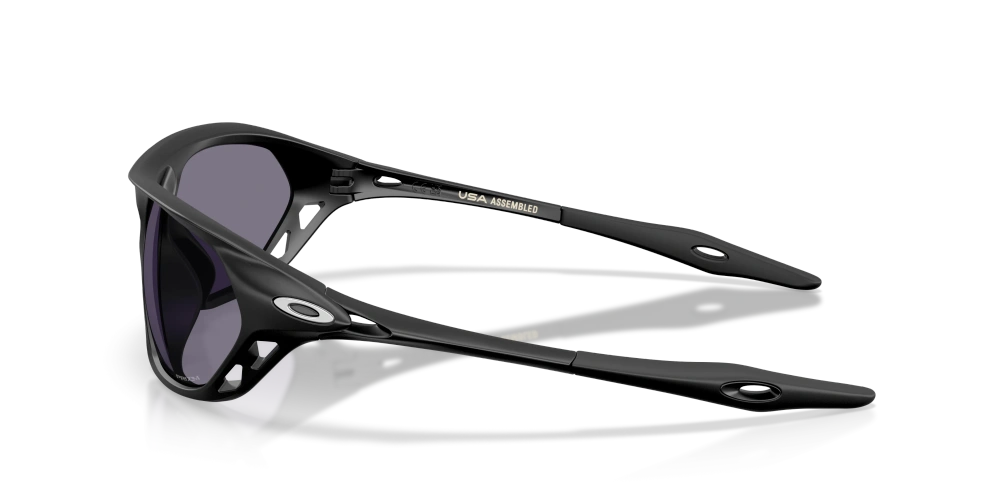 Oakley Okulary przeciwsłoneczne CAGE JACKET Matte Black/Prizm Grey OO9537-01