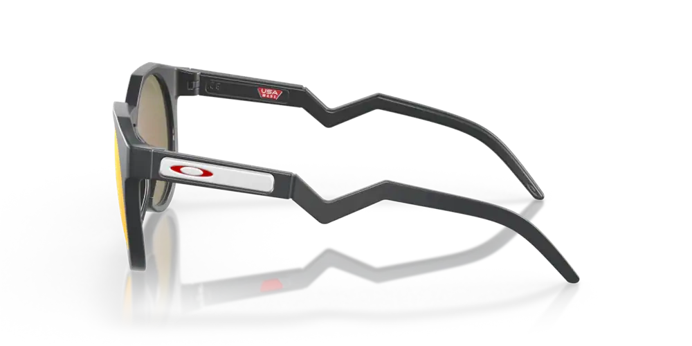 Oakley Okulary przeciwsłoneczne HSTN Matte Carbon/Prizm Ruby OO9464-03