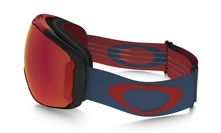 OAKLEY Goggle AIRBRAKE XL Red Legion Blue/Prizm Torch Iridium & Prizm Sapphire Iridium OO7071-16