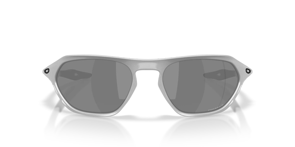 Oakley Sunglasses CAGE JACKET X Silver/Prizm Black Polarized OO9537-09