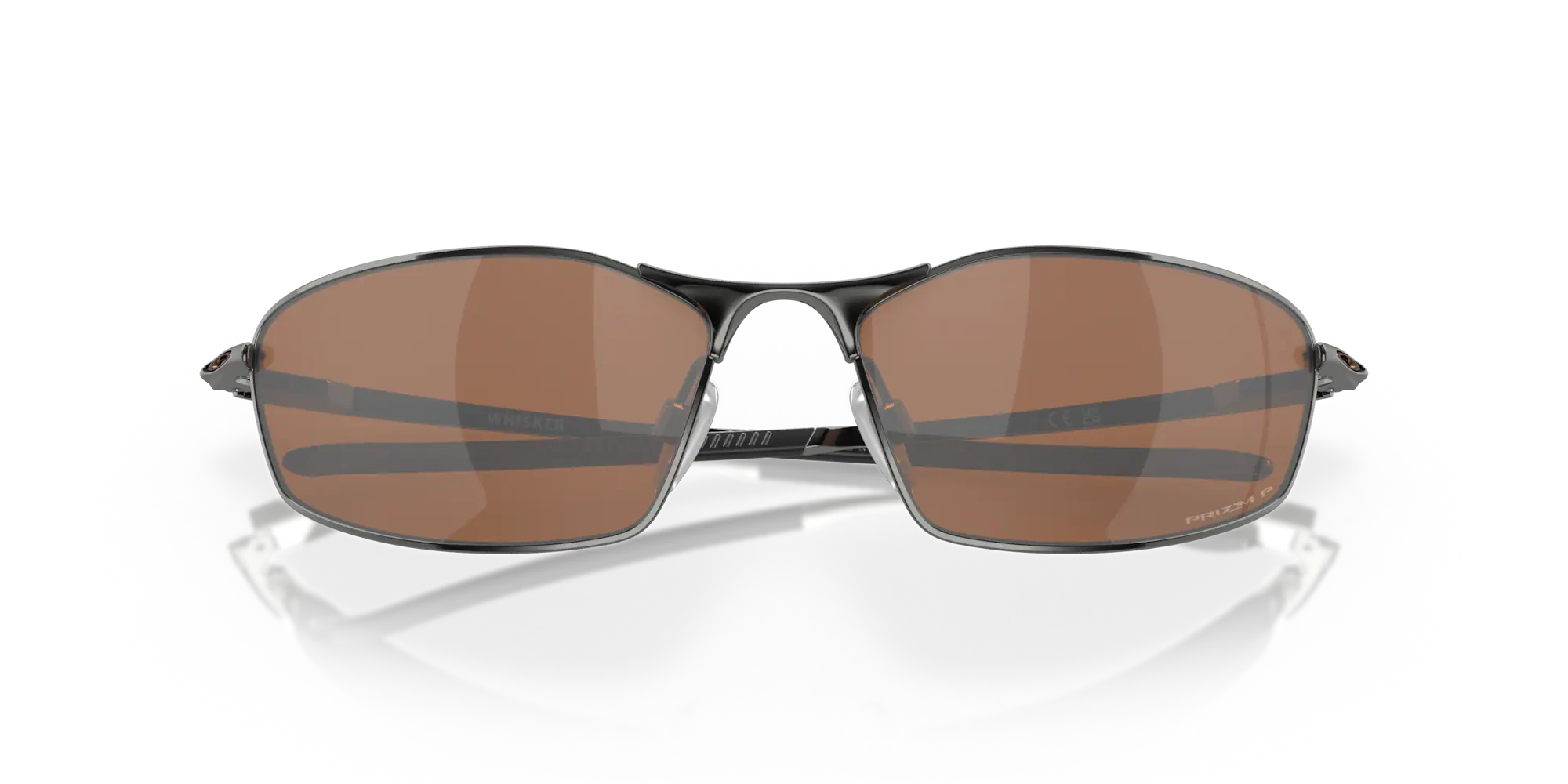 Oakley Okulary przeciwsłoneczne WHISKER Tungsten/Prizm Tungsten Polarized OO4141-05