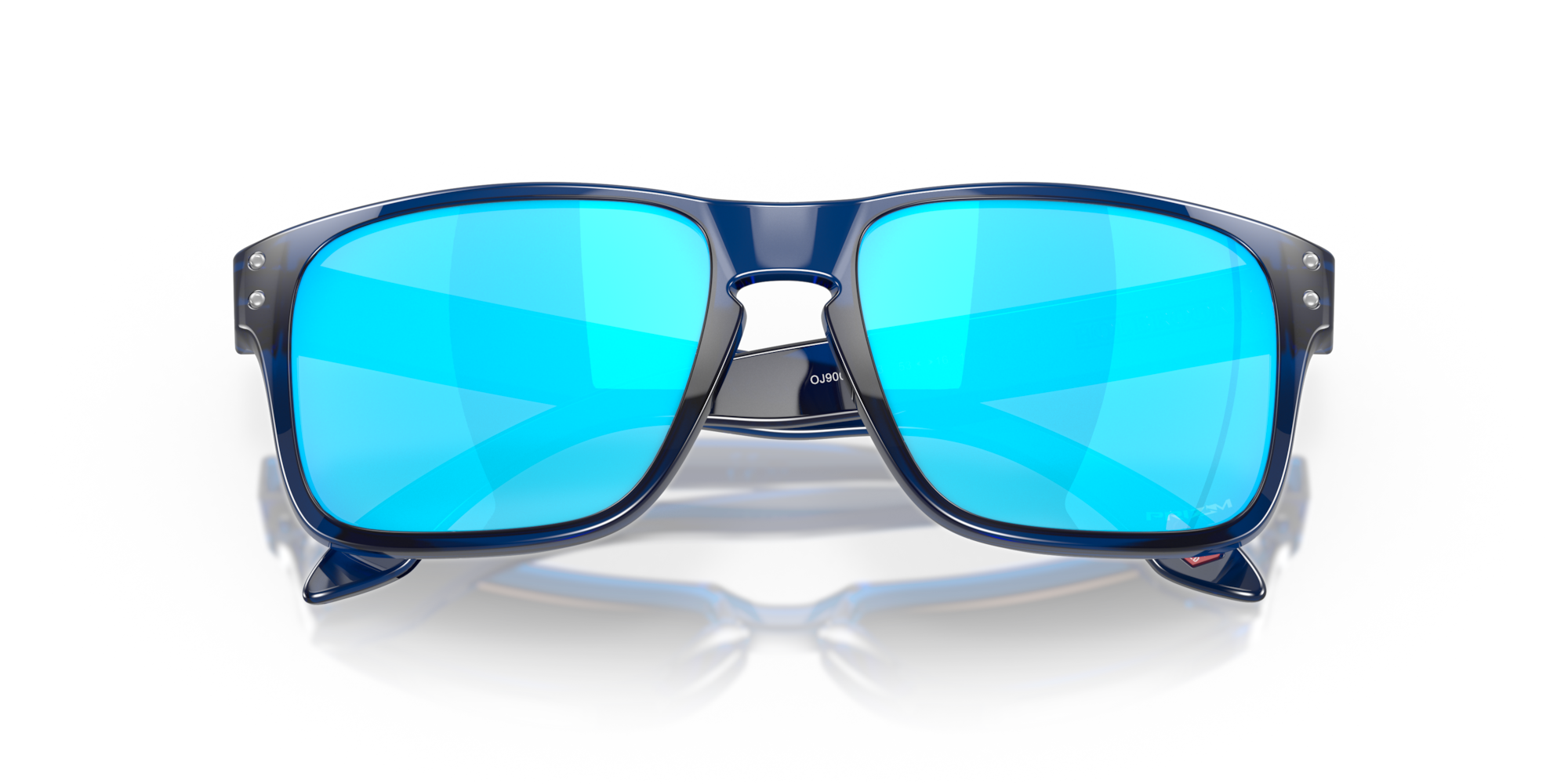 Oakley Okulary przeciwsłoneczne Holbrook XS Transparent Blue, Prizm Sapphire OJ9007-19