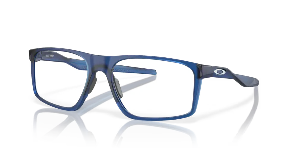 Oakley Okulary korekcyjne BAT FLIP Matte Transparent Blue OX8183-03