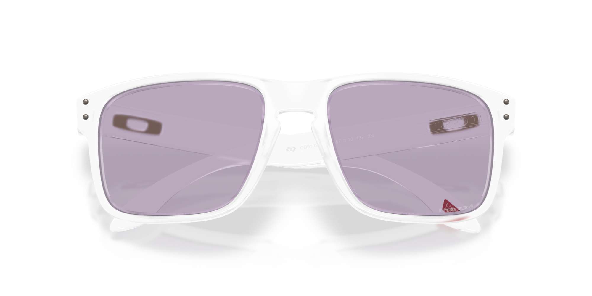 Oakley Okulary przeciwsłoneczne HOLBROOK Matte Clear / Prizm Slate OO9102-AO
