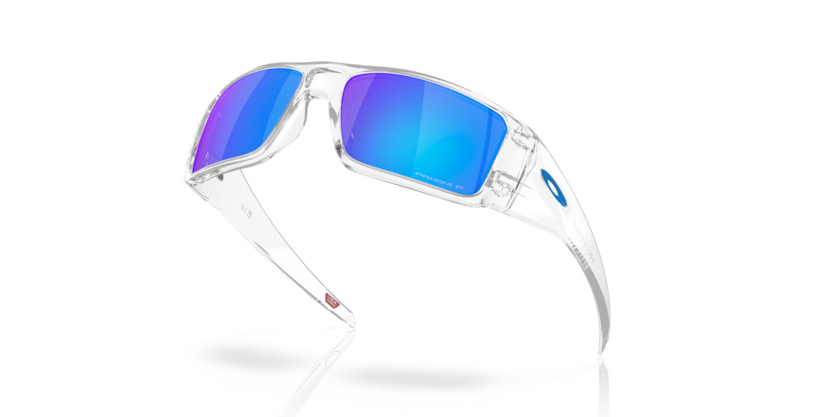 Oakley Okulary przeciwsłoneczne HELIOSTAT Clear/Prizm sapphire polarized OO9231-07