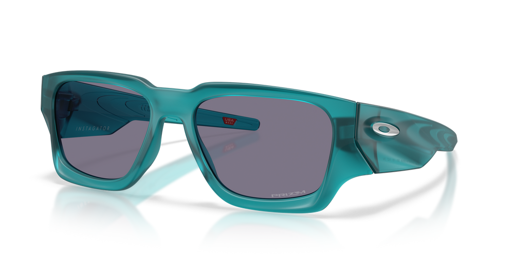 Oakley Okulary przeciwsłoneczne Instagator Matte Transparent Artic Surf / Prizm Grey OO9514-08