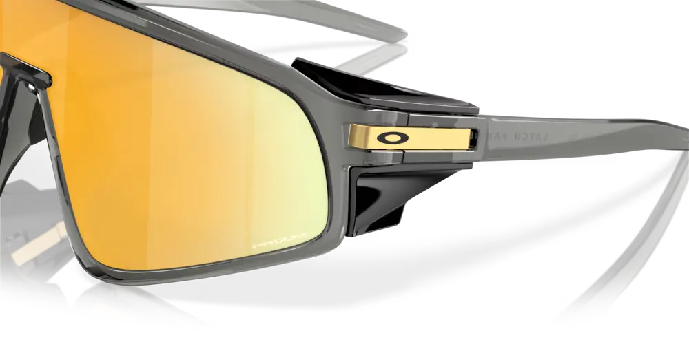 Oakley Okulary przeciwsłoneczne LATCH PANEL Grey Smoke / Prizm 24K OO9404-05