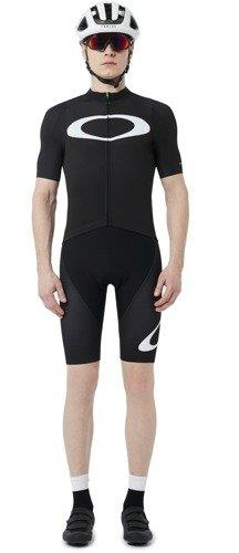 OAKLEY Koszulka kolarska Premium Branded Road Jersey Black 434143-02E
