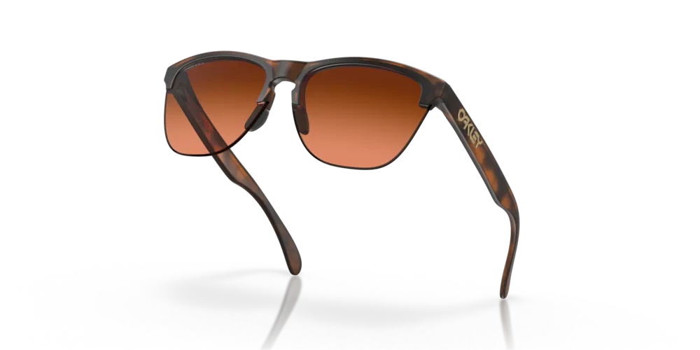 Oakley Sunglasses FROGSKINS LITE Matte Brown Tortoise, Prizm Brown Gradient OO9374-50