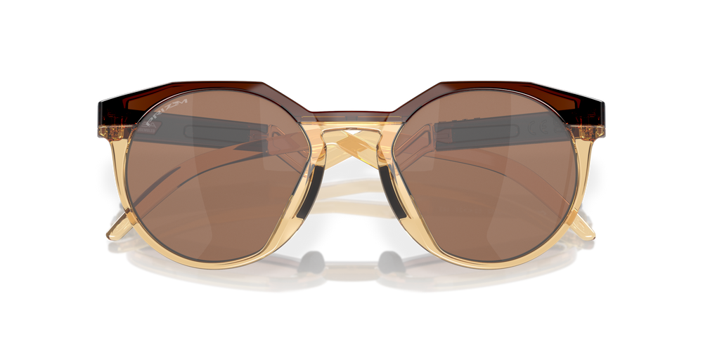 Oakley Okulary przeciwsłoneczne Kylian Mbappé Signature Series HSTN Dark Amber Light Curry/Prizm Tungsten OO9242-07
