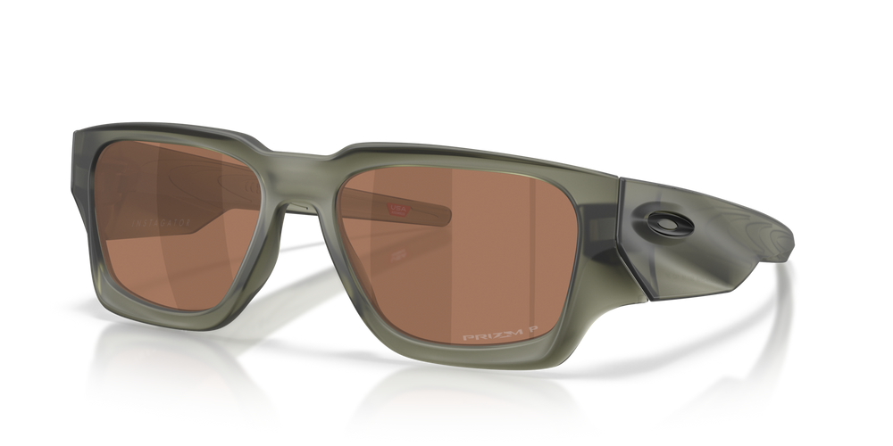Oakley Okulary przeciwsłoneczne Instagator Matte Olive Ink / Prizm Tungsten Polarized OO9514-05