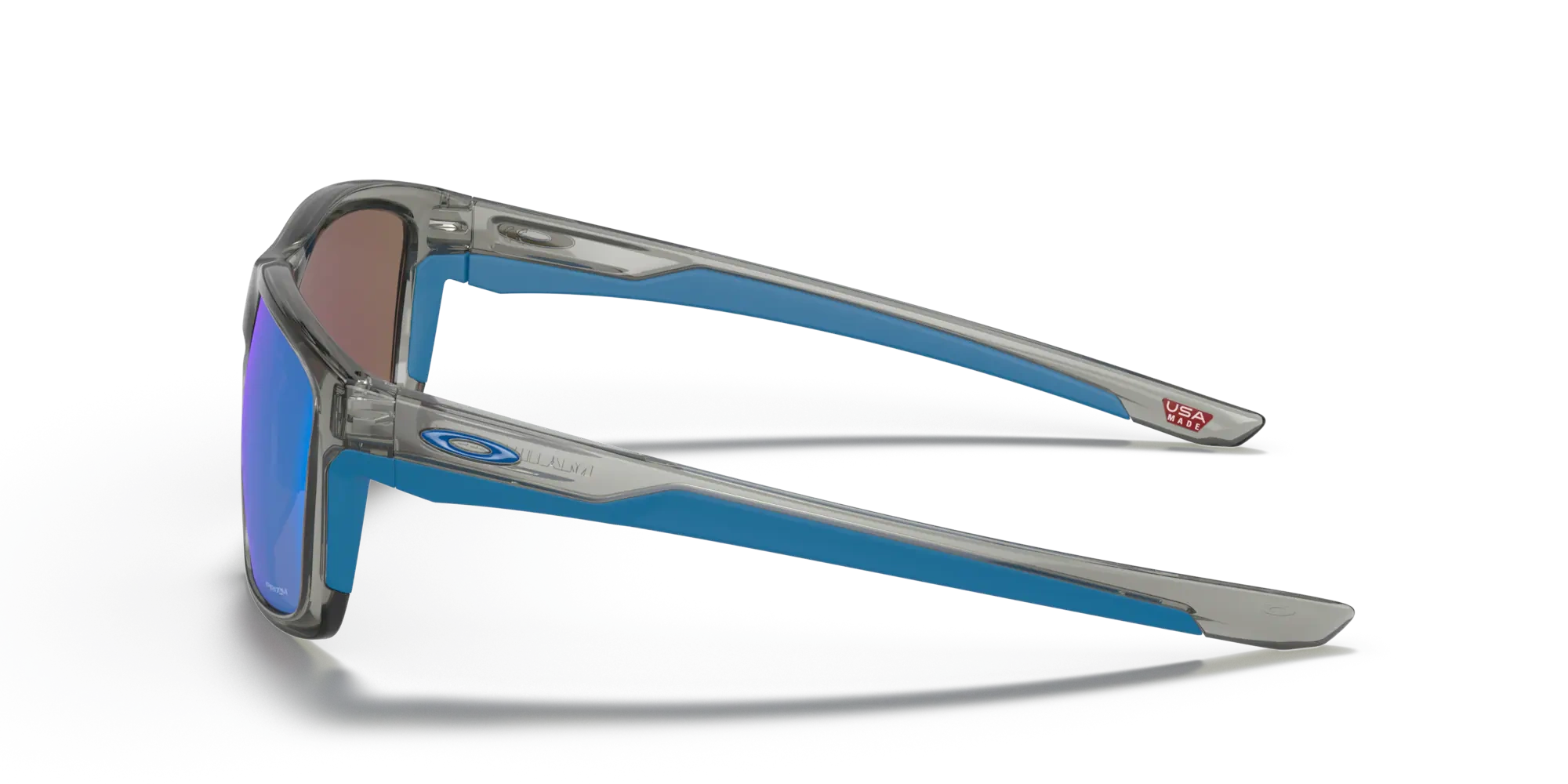 Oakley Okulary przeciwsłoneczne MAINLINK XL Grey Ink / Prizm Sapphire OO9264-42