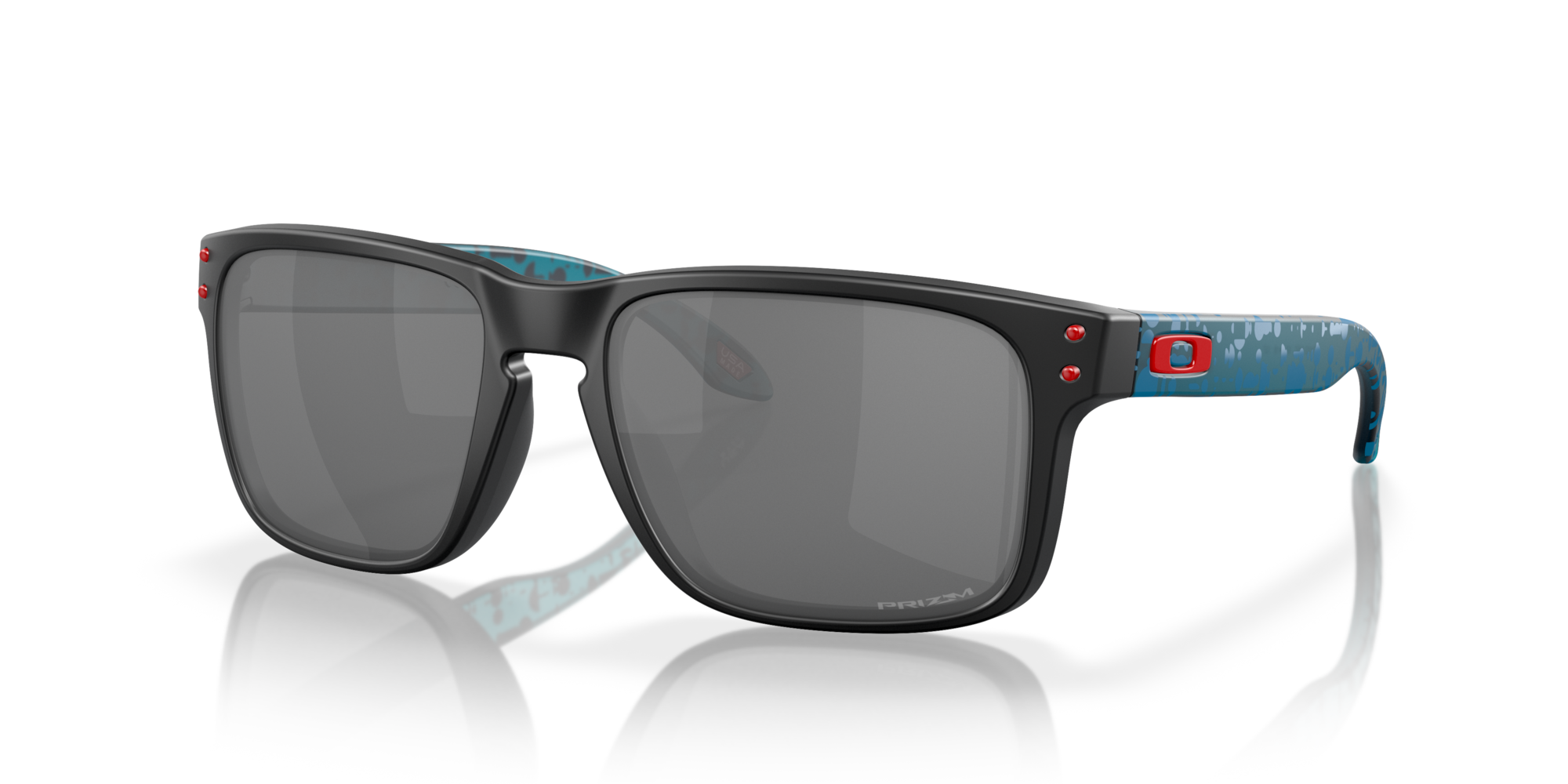 Oakley Okulary przeciwsłoneczne HOLBROOK Community Collection Matte Black/Prizm Black OO9102-Y2