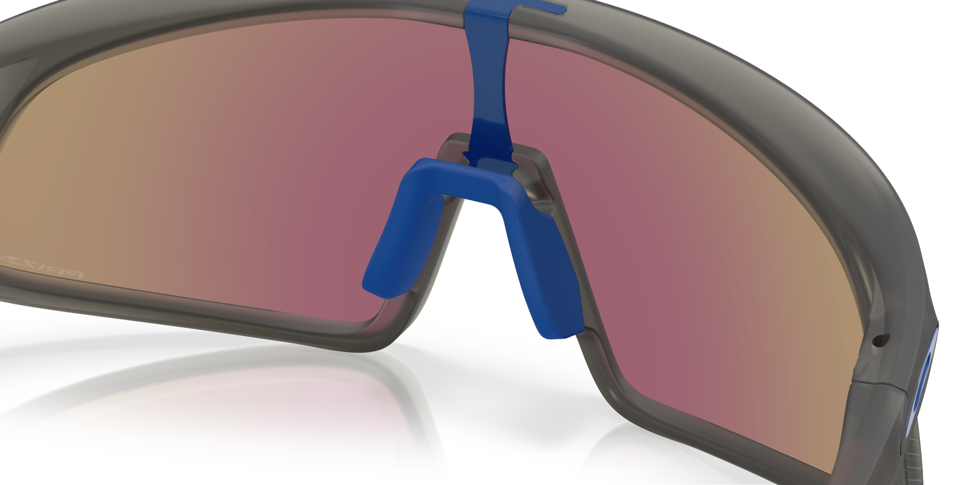 Oakley Okulary przeciwsłoneczne RSLV Matte Grey Smoke / Prizm Sapphire OO9484D-03