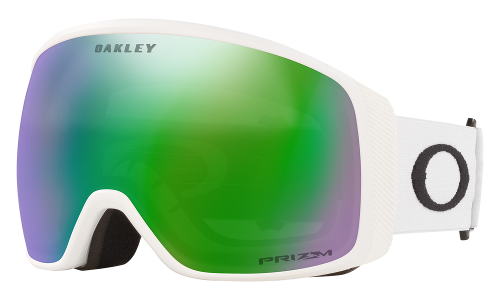 OAKLEY Gogle zimowe FLIGHT TRACKER XL Matte White/Prizm Snow Jade Iridium OO7104-13