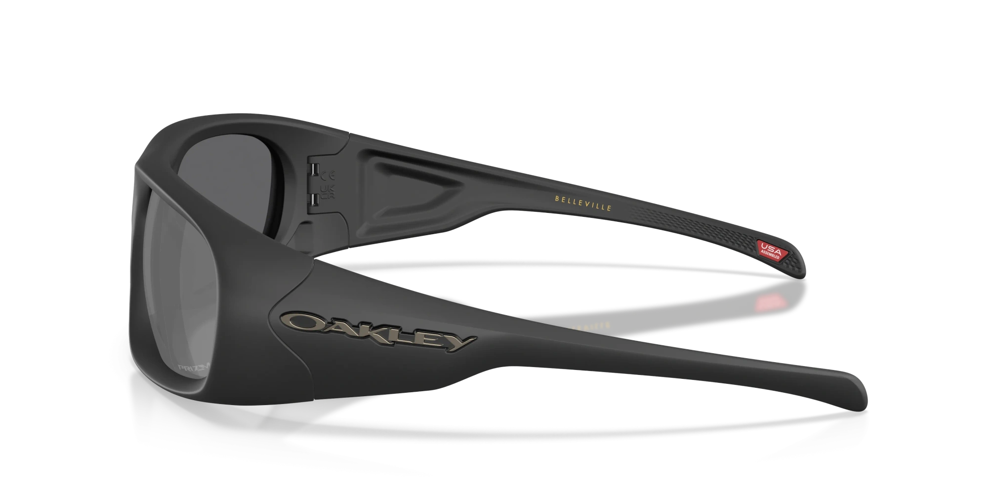 Oakley Sunglasses BELLEVILLE Black Suede/Prizm Black OO9491-06