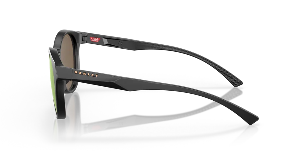 Oakley Sunglasses SPINDRIFT Matte Black, Prizm Rose Gold Polarized OO9474-08