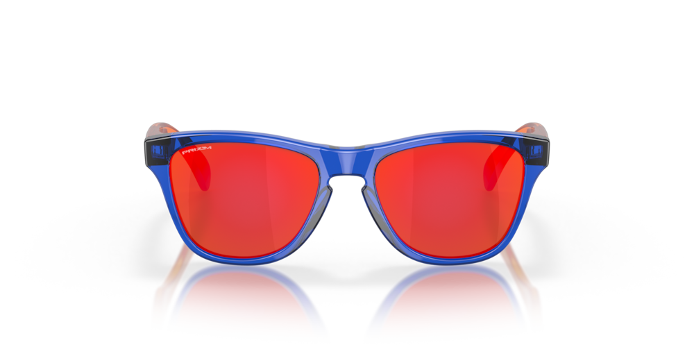 Oakley Sunglasses Junior FROGSKINS XXS Crystal Blue, Prizm Ruby OJ9009-06