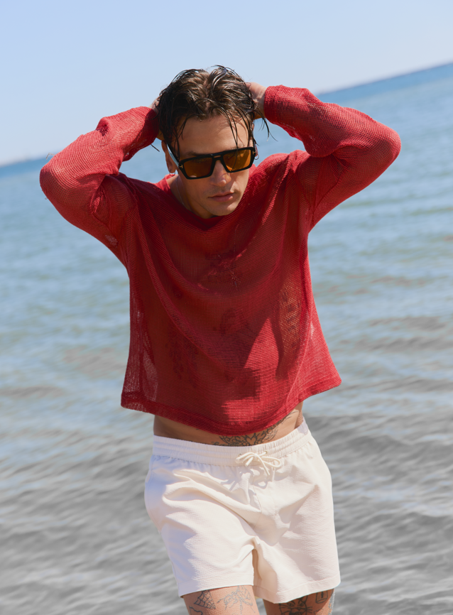 Tom Ford Okulary przeciwsłoneczne REDFORD FT1153-01E