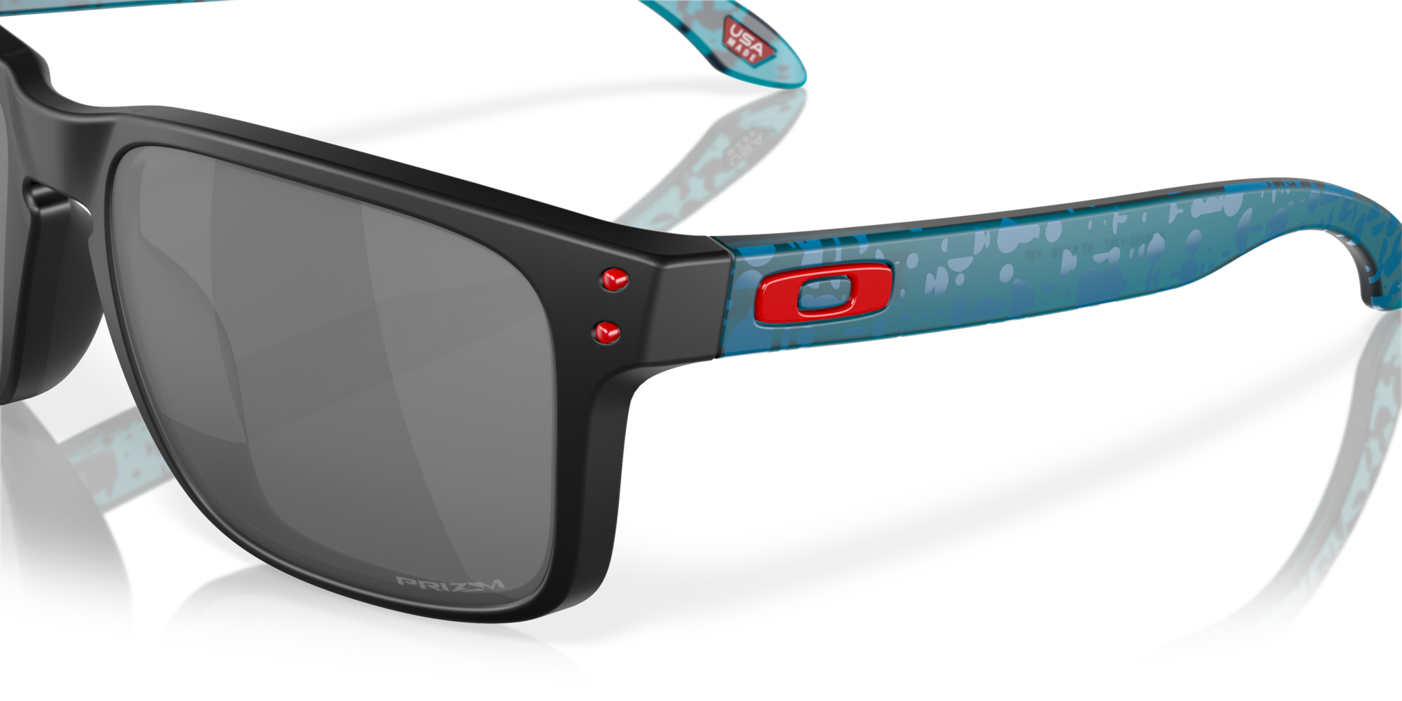 Oakley Okulary przeciwsłoneczne HOLBROOK Community Collection Matte Black/Prizm Black OO9102-Y2