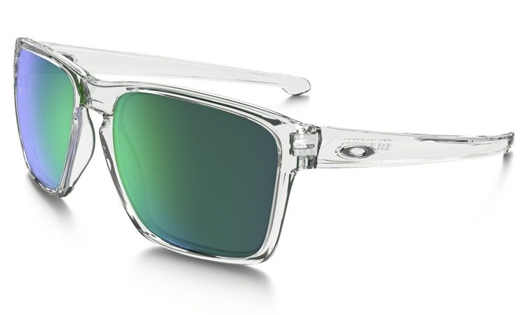 Oakley Sunglasses SLIVER XL Polished Clear / Jade Iridium OO9341-02