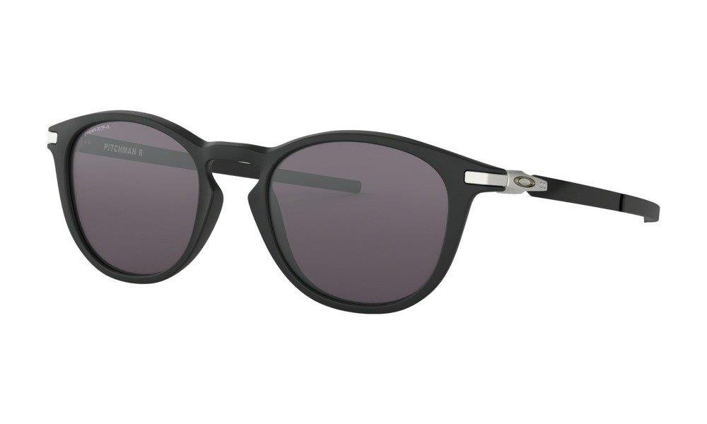 Oakley Okulary przeciwsłoneczne PITCHMAN R Satin Black/Prizm Grey OO9439-01