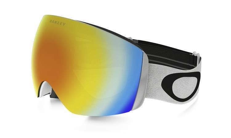 OAKLEY Gogle FLIGHT DECK XM Matte White/Fire Iridium OO7064-47
