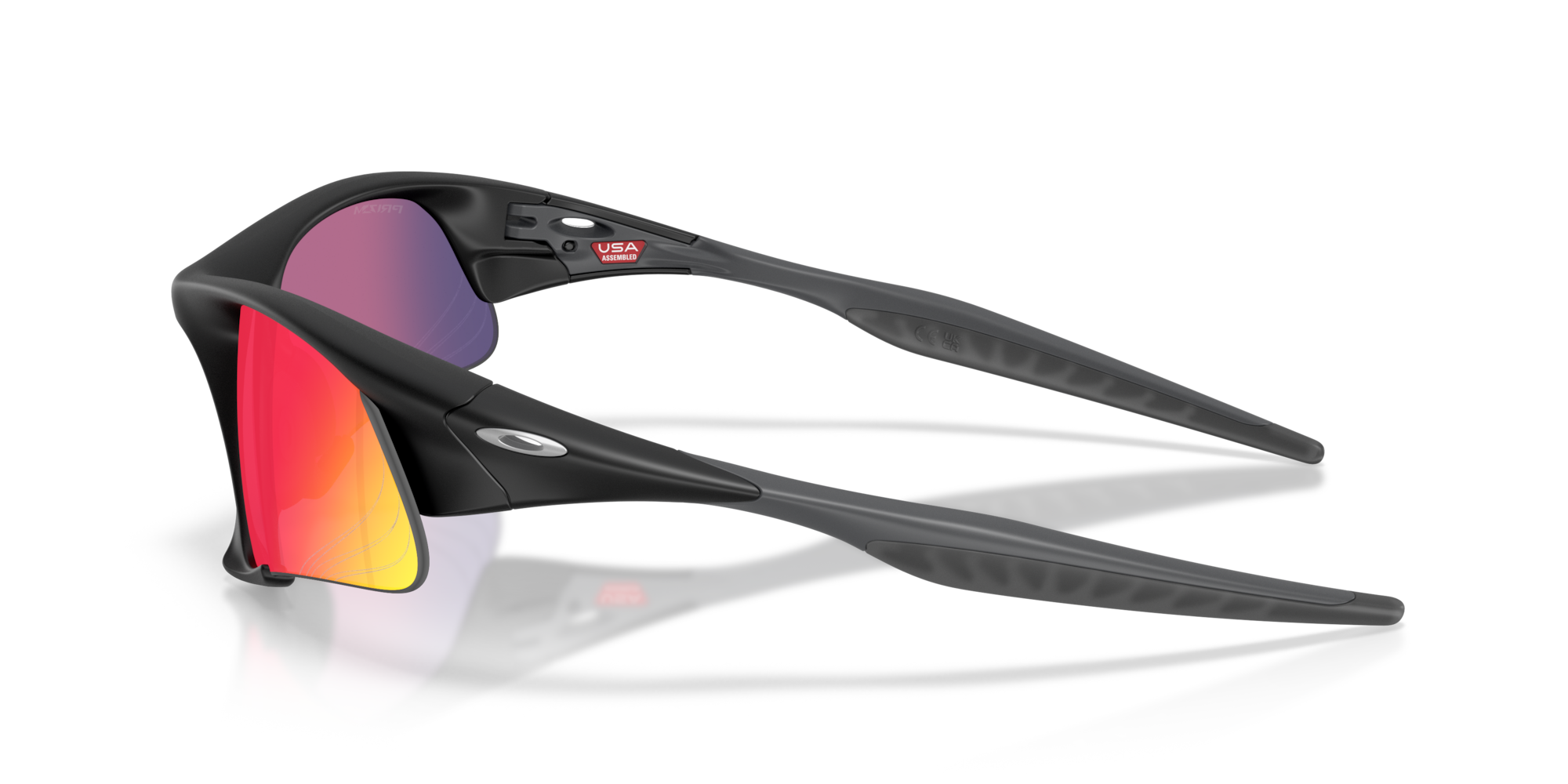 Oakley Okulary przeciwsłoneczne SUTURE JACKET Matte Black / Prizm Road OO9532-05