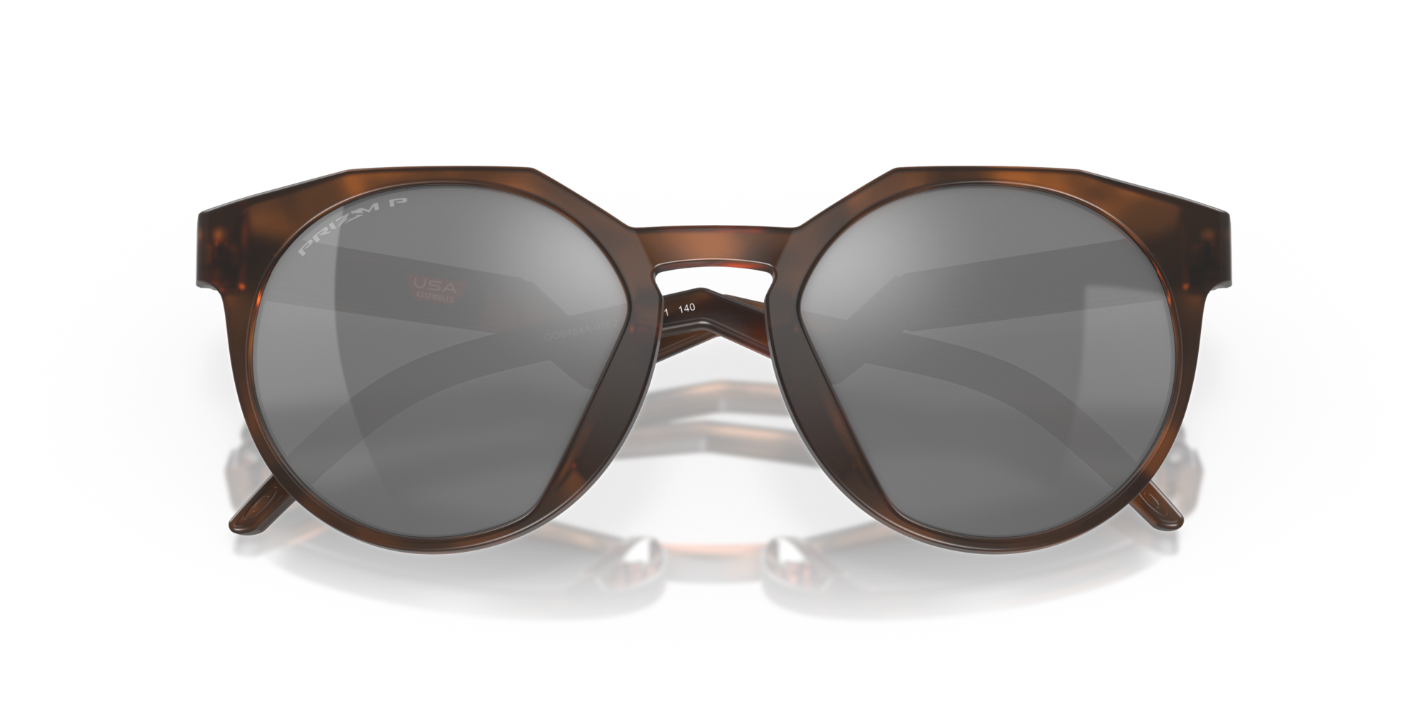 Oakley Okulary przeciwsłoneczne HSTN (A) Matte Brown Tortoise/Prizm Black Polarized OO9464A-05
