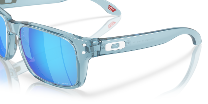 Oakley Okulary przeciwsłoneczne Dziecięce HOLBROOK XXS Transparent Stonewash / Prizm Sapphire OJ9014-02
