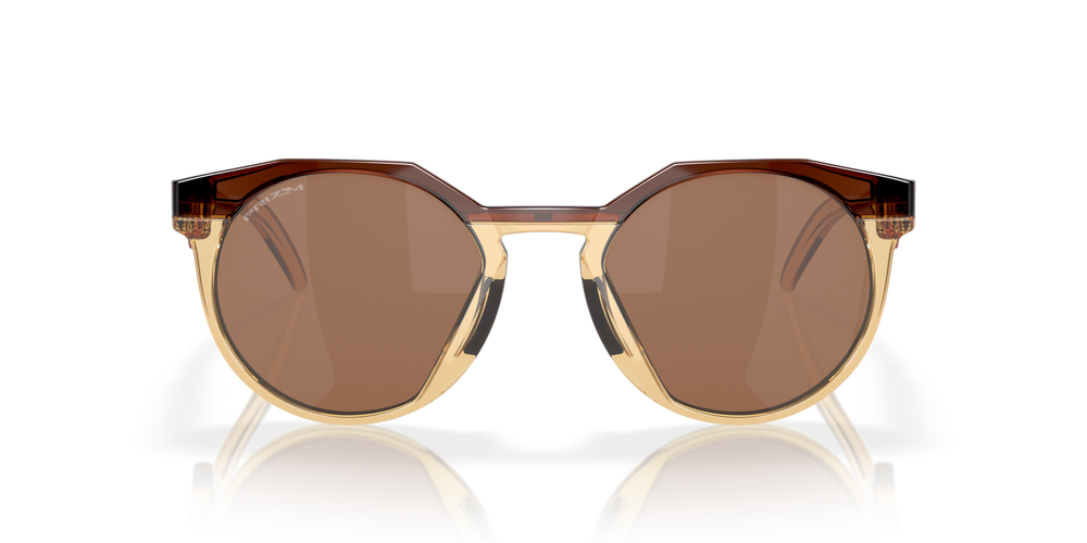 Oakley Sunglasses Kylian Mbappé Signature Series HSTN Dark Amber Light Curry/Prizm Tungsten OO9242-07