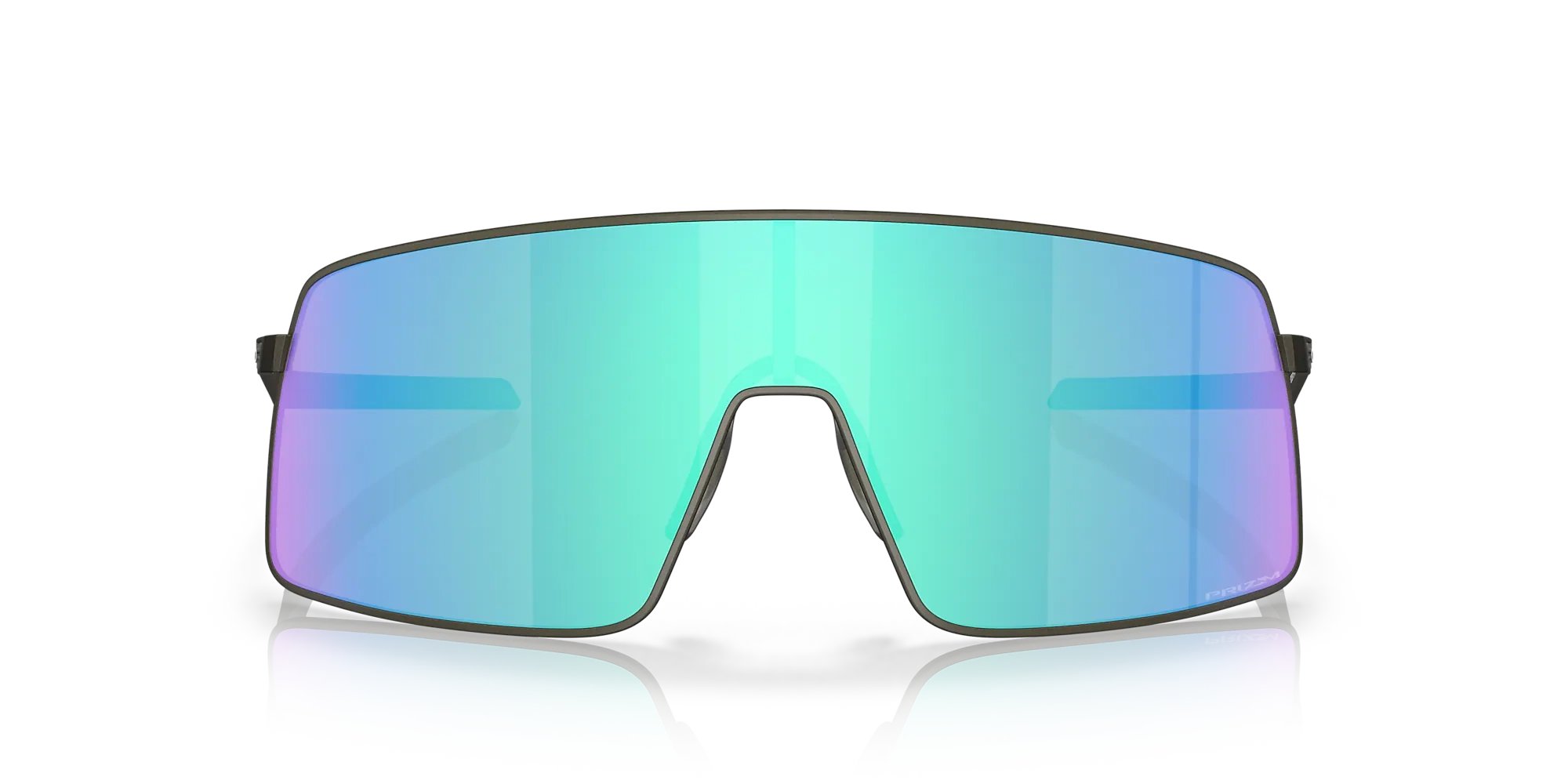 Oakley Okulary przeciwsłoneczne SUTRO TI Satin Lead / Prizm Sapphire OO6013-04