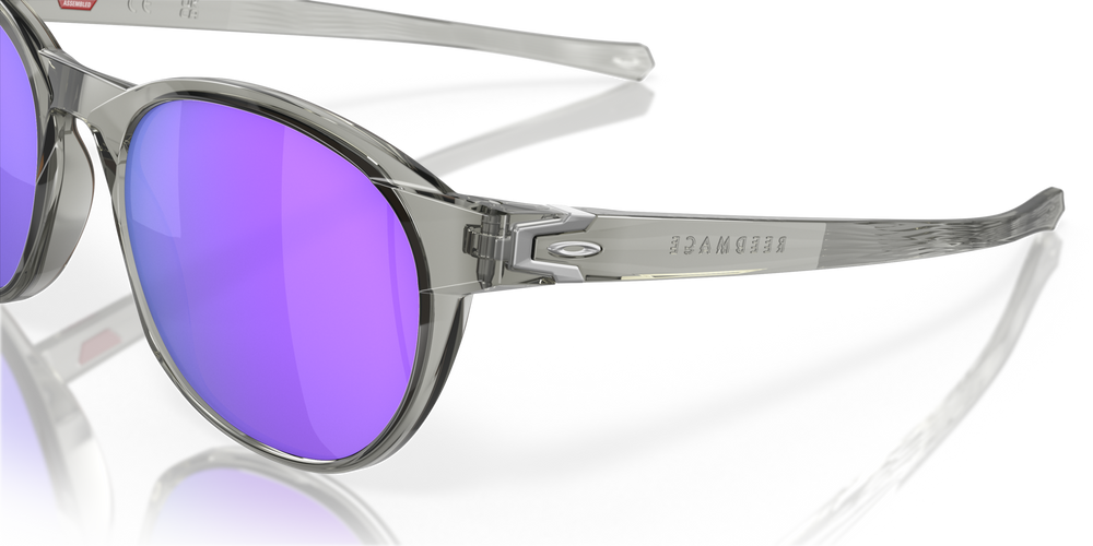 Oakley Okulary przeciwsłoneczne Reedmace Grey Ink, Prizm Violet OO9126-07