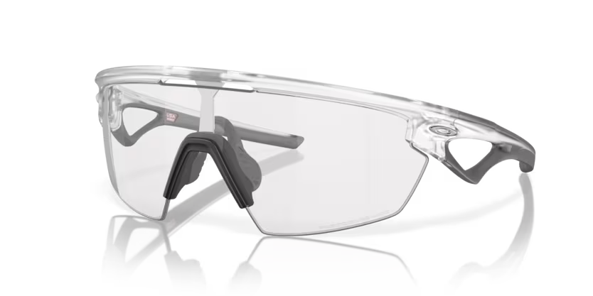 Oakley Sunglasses SPHAERA Matte Clear / Clear to Black Iridium Photochromic OO9403-07