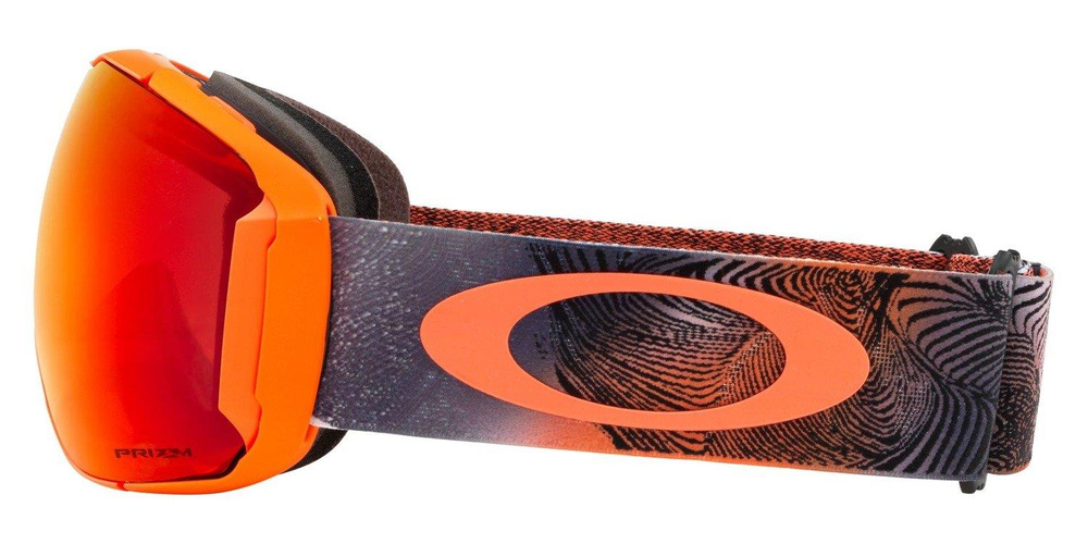 Oakley Gogle Airbrake XL Mystic Flow Neon Orange / Prizm Snow Torch Iridium & Prizm Black Iridium OO7071-33