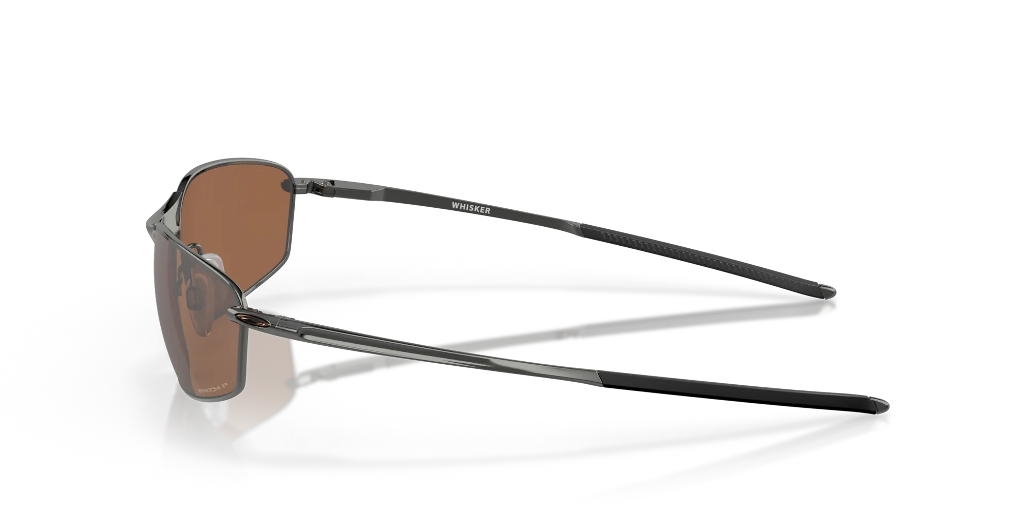 Oakley Okulary przeciwsłoneczne WHISKER Tungsten/Prizm Tungsten Polarized OO4141-05