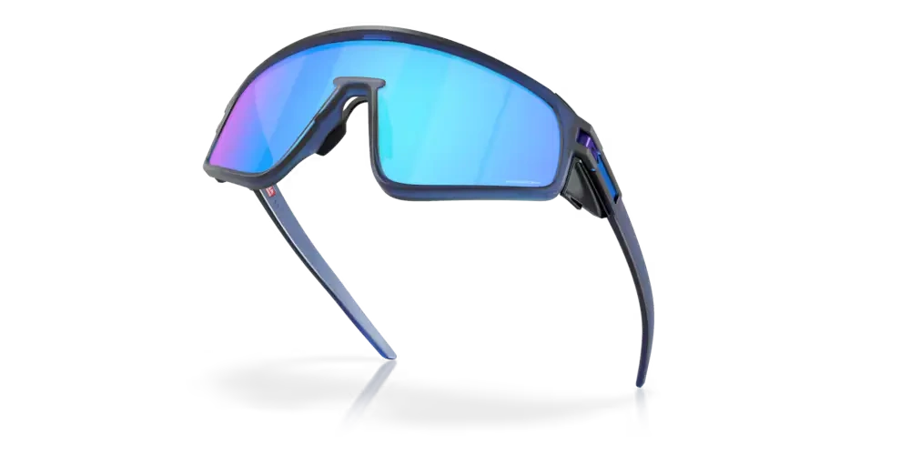 Oakley Sunglasses LATCH PANEL Matte Transparent Navy / Prizm Sapphire OO9404-06