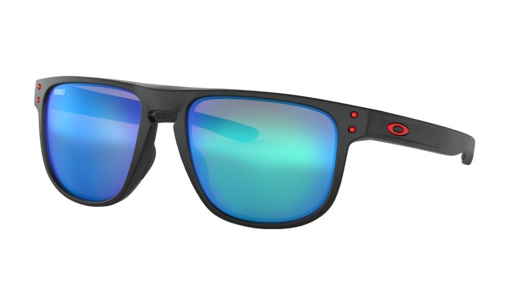 Oakley Sunglasses HOLBROOK R Maverick Vinales Matte Black/Prizm Sapphire OO9377-13