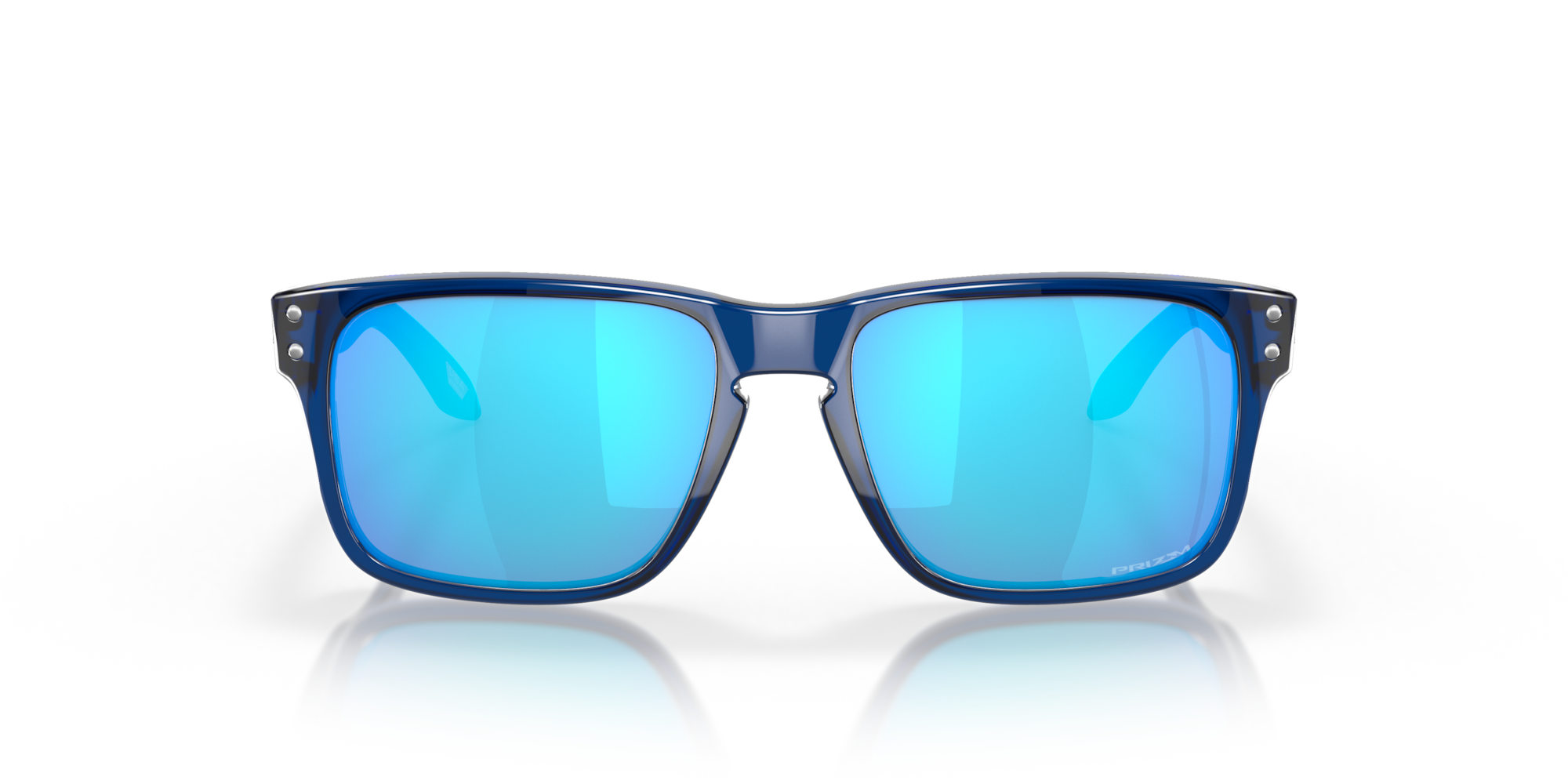 Oakley Okulary przeciwsłoneczne Holbrook XS Transparent Blue, Prizm Sapphire OJ9007-19