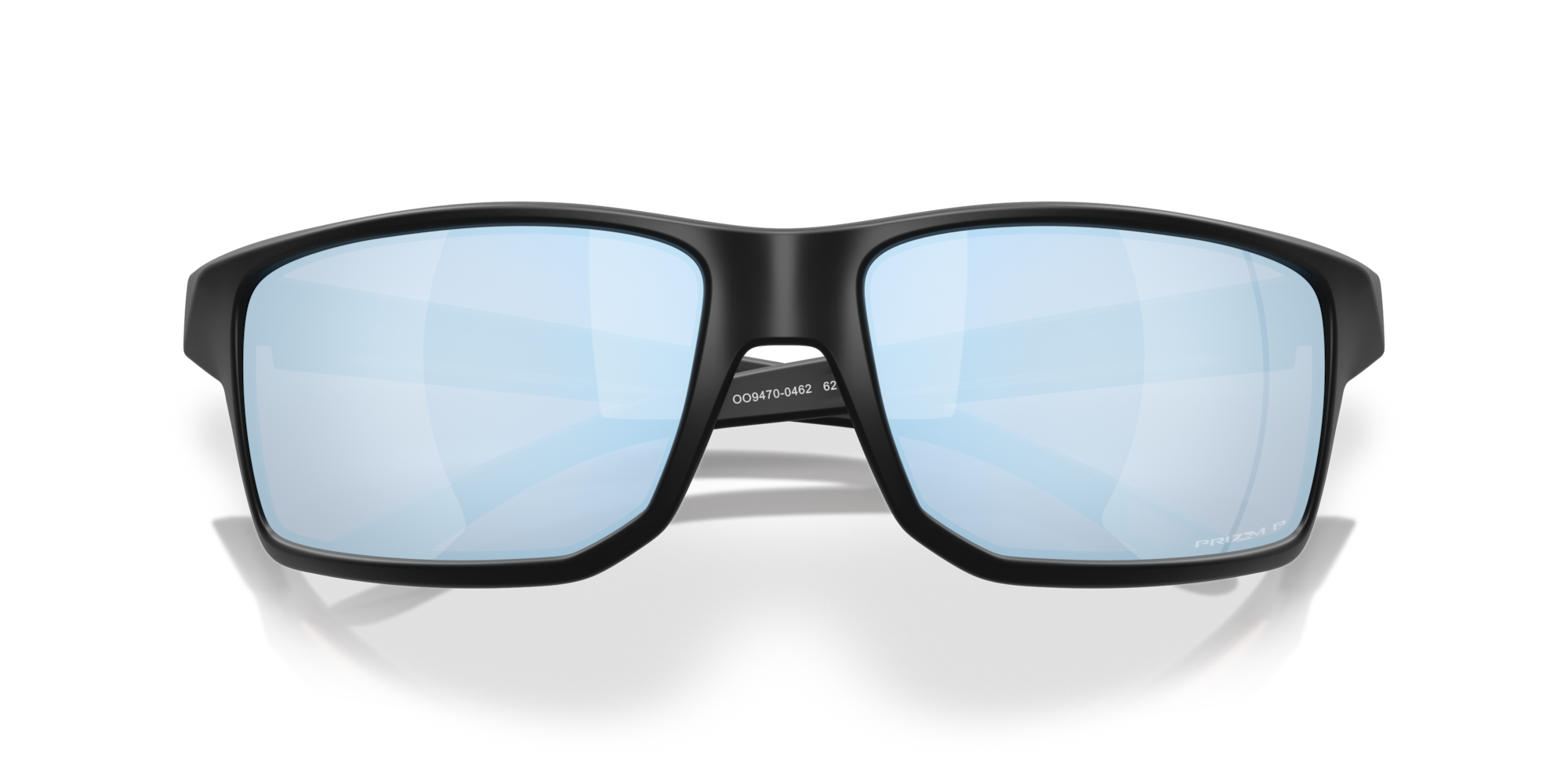 Oakley Okulary przeciwsłoneczne GIBSTON XL Matte Black / Prizm Deep Water Polarized OO9470-04
