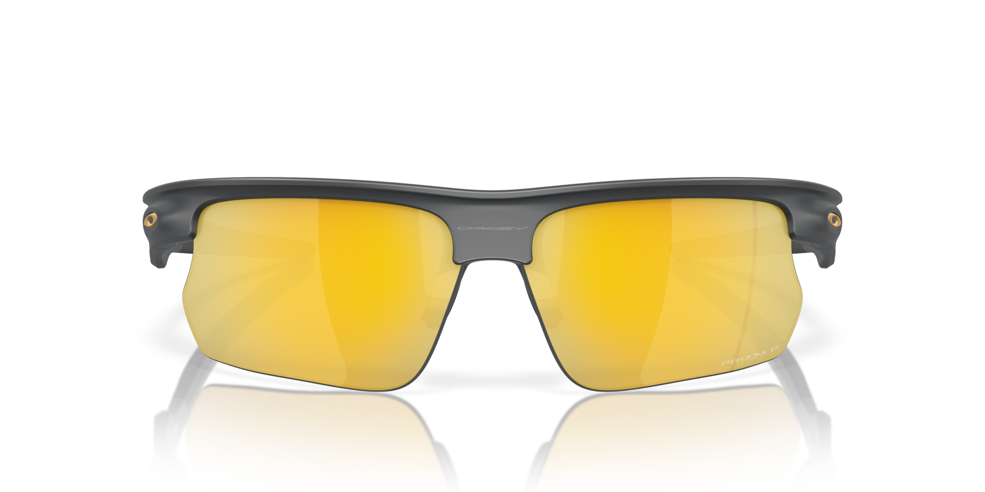 Oakley Okulary przeciwsłoneczne BISPHAERA Matte Carbon / Prizm 24k Polarized OO9400-12