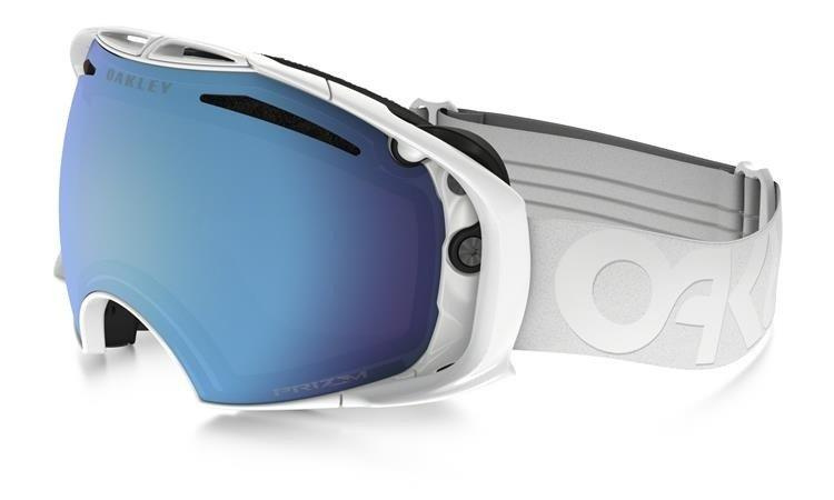 OAKLEY Goggle AIRBRAKE Polished White/Prizm Sapphire Iridium & Prizm High Pink Iridium OO7037-46