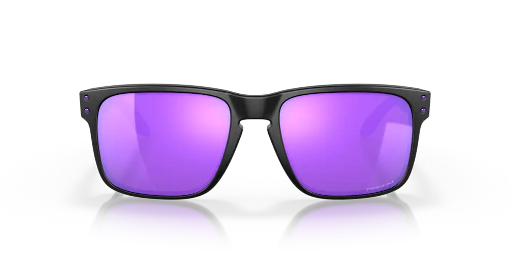 Oakley Sunglasses HOLBROOK Matte Black/Prizm Violet OO9102-K6