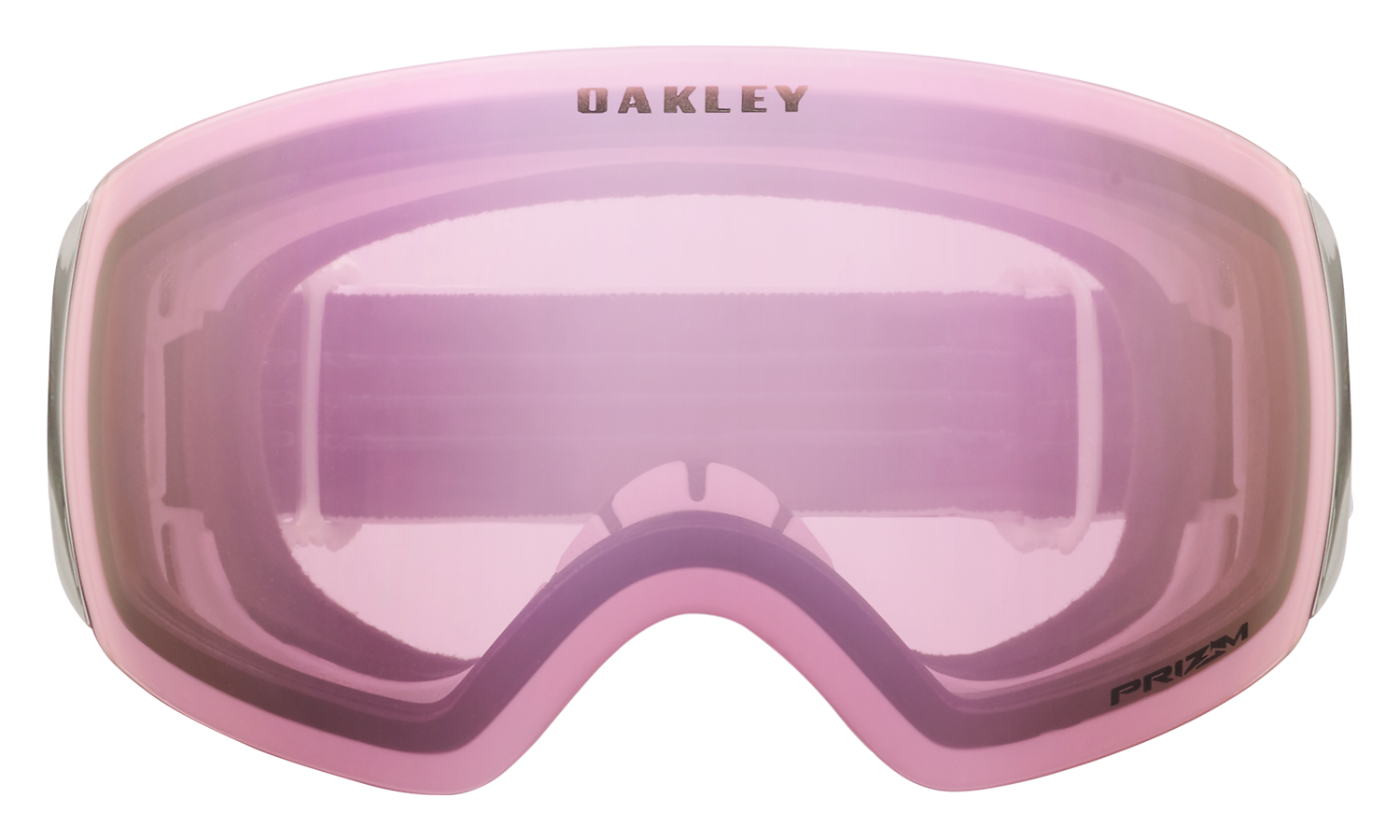 OAKLEY Gogle Snow FLIGHT DECK M Matte White/Prizm Snow Hight Intensity Pink OO7064-48