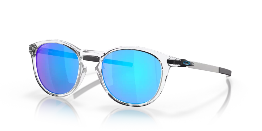 Oakley Okulary przeciwsłoneczne PITCHMAN R Polished Clear/Prizm Sapphire OO9439-04