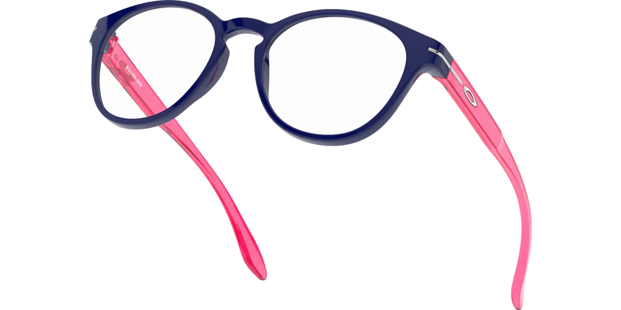 Oakley Okulary korekcyjne ROUND OFF Polished Ice Blue OY8017-04