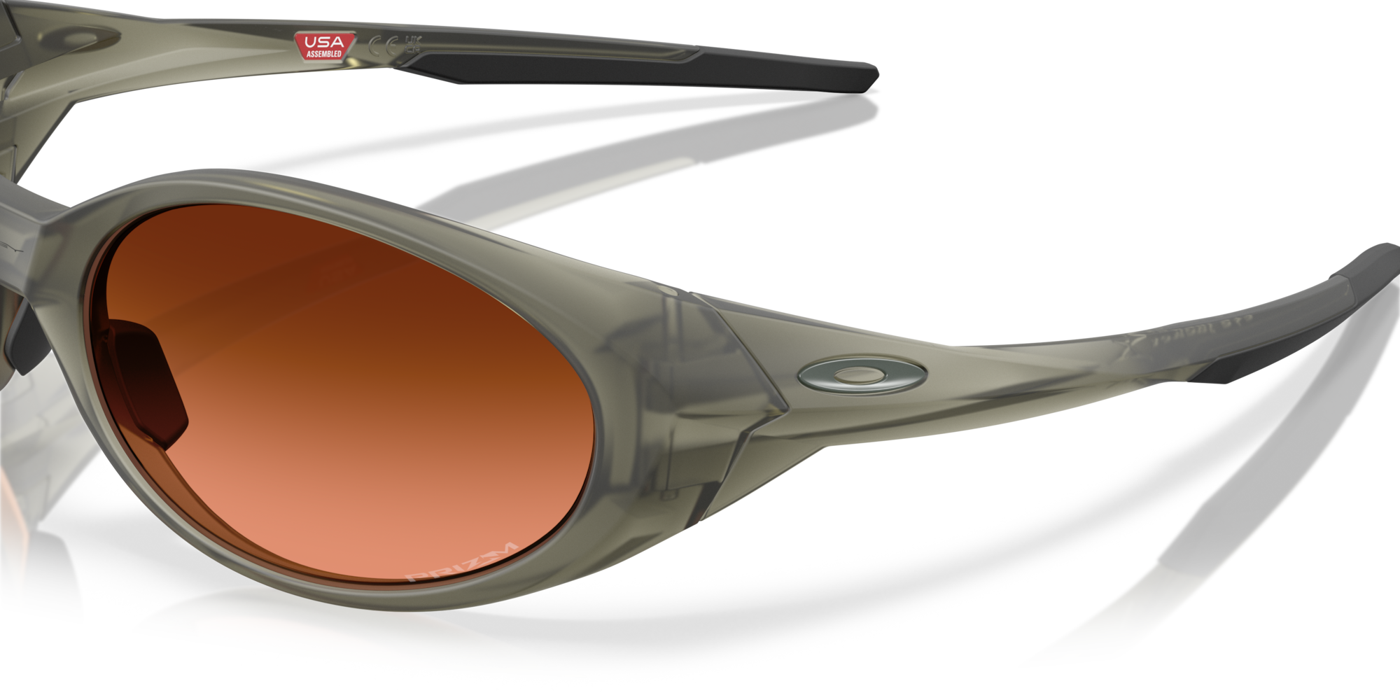 Oakley Okulary przeciwsłoneczne EYEJACKET REDUX Matte olive ink / Prizm bronze OO9438-26