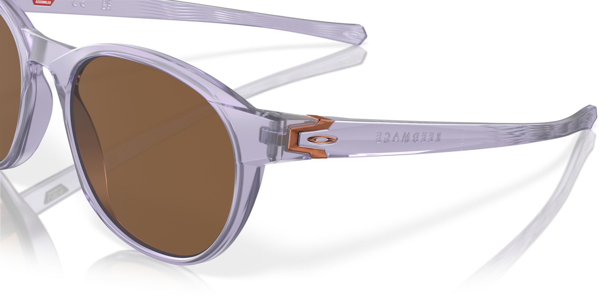 Oakley Okulary przeciwsłoneczne REEDMACE Matte Lilac/Prizm Bronze OO9126-10