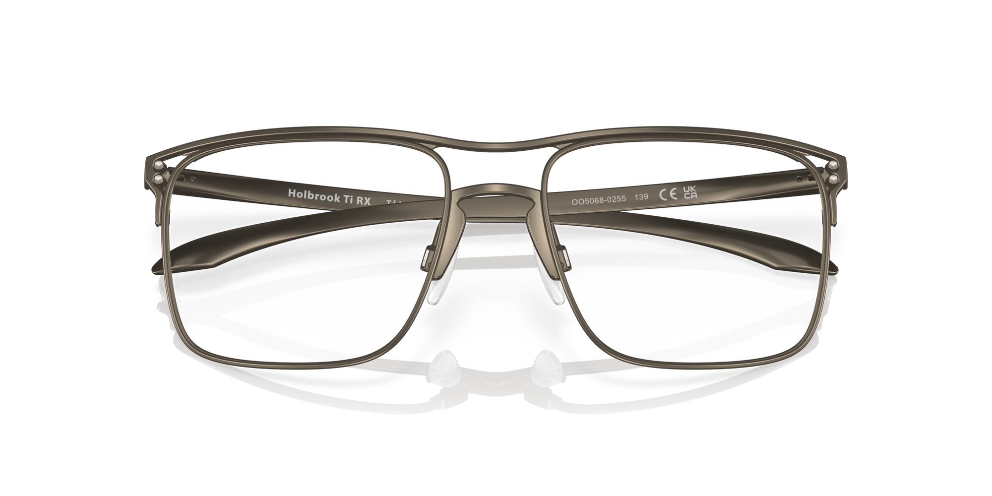Oakley Okulary korekcyjne HOLBROOK TI RX Pewter OX5068-02